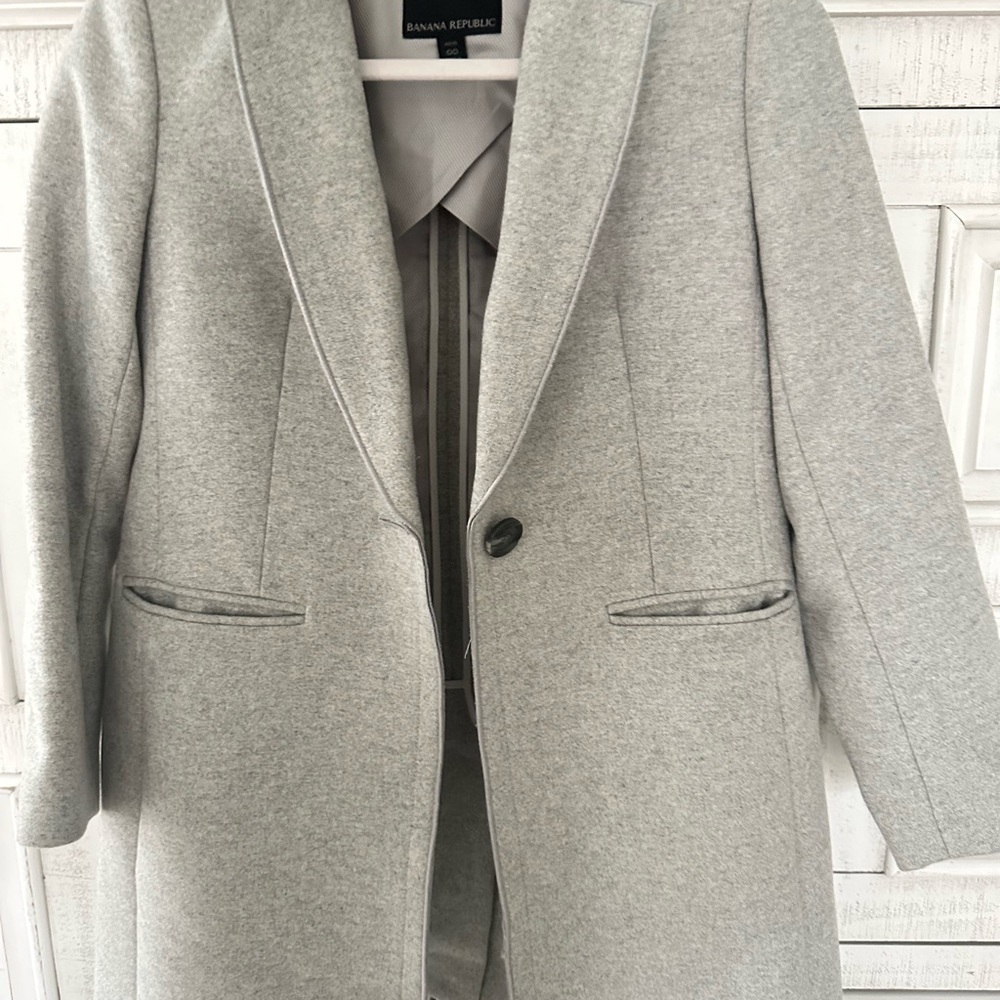 Banana Republic Gray Women's Coat